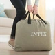 Двоспальний надувний матрац Intex 64150 (1.52 x 2.03 x 25 см) Pillow Rest Classic Airbed + Вбудований електронасос 220В - зображення 4
