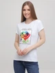 Футболка женская Monte Cervino MC7043 L-XL Белая с разноцветным (7800000036718) - изображение 1