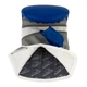 Перчатки боксерские Power Play 3038, Black/Grey - L - изображение 4