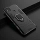 Чохол Iron Ring для Xiaomi Redmi 10A броньований бампер із підставкою Black - зображення 4