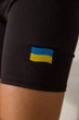 Жіночі Шорти, з патріотичним принтом, колір Чорний розмір S 172R006-1 - изображение 5