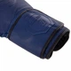 Перчатки для бокса кожаные на липучке Zelart Heroe 3074 Blue 8 унций - изображение 4