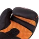 Перчатки для бокса кожаные на липучке Zelart Heroe 3149 Black-Orange 10 унций - изображение 4