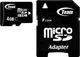 Карта памяти MicroSDHC 4GB Class 10 Team + SD-adapter (TUSDH4GCL1003) - изображение 1