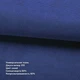 Двойная римская штора День-Ночь ТВИН Lux Coullise InHt Джуси Велюр 355 Синий + Тюль Лён Белоснежный 60х170 см - изображение 3