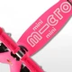Триколісний самокат Mini Micro Deluxe Pink рожевий - зображення 9