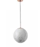 Підвісний світильник Ø26 H:36 1xE27 MAX 25WMetal-Glass Color: White Marble-Copper - зображення 1