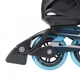 Килимок для йоги, спорту, фітнеса EasyFit TPE+TC 183х61x0.6 cм двошаровий + Чохол чорний з фіолетовим - зображення 8