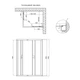 Душевая кабина Lidz Wawel SC120x80.SAT.LOW.FR, стекло Frost 5 мм без поддона - изображение 2