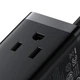 Блок питания Baseus GaN3 Pro (2xUSB, 2xType-C, 65W, быстрая зарядка, + Type-C кабель) - Черный - изображение 5