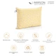 Пуховая подушка MirSon №1802 Bio-Beige 90% пух упругая 50х70 см (2200003011814) - изображение 5