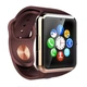 Смарт-часы Smart Watch A1 умные электронные со слотом под sim-карту + карту памяти micro-sd. Цвет: золотой - изображение 6
