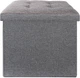 Пуф для хранения текстильный MBM HOME TH-03 Серый (TH-03 GRAY) - изображение 2