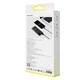 Павербанк 20000 mAh 22.5W Power Bank Baseus Adaman Портативный Аккумулятор Внешний Аккумулятор повербанк с быстрой зарядкой QC3.0+PD3.0 (PPAD000101) Черный - изображение 12