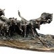 Статуэтка Лошади табун Veronese 43x10x10 см. 030834 - изображение 2