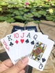 Пластиковые игральные карты для покера Poker Stars 54 шт. высокого качества с рубашкой синего цвета - изображение 1