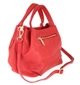 Женская кожаная сумка Italian bags DB9003 red - изображение 4