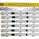 LED підсвітка Samsung TV 39" 800mm 3V 2013SVS39F REV1.9 L8/R5 D2GE-390SCA-R3 D2GE-390SCB-R3 7pcs=1set - изображение 3
