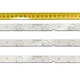 LED підсвітка TV 39" 745mm 12-led 3V KJ39D12-ZC14F-07&nbsp;303KJ390037 39D3503V1W6C2B74617M 3pcs=1set - изображение 7