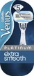 Станок для бритья женский (Бритва) Venus Platinum Extra Smooth с 1 сменным картриджем - изображение 1