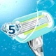 Станок для бритья женский (Бритва) Venus Platinum Extra Smooth с 1 сменным картриджем - изображение 3