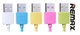 Кабель USB Remax Rapid для Apple 30-pin iPhone 4/4S, 2.1A, довжина 1.0м, розовий - зображення 3