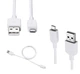 Кабель 250 мм - для Micro USB Android - білий - изображение 2