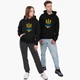 Худи женский Несломленные Сумы Кенгуру (8921-3779-XXL) Черный XXL - изображение 5