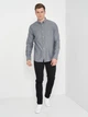 Сорочка GANT Windblown Flannel 3021330 Marine M - изображение 4