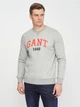 Світшот GANT Grafic C-Neck 2046037 Grey Melange XXL - изображение 1