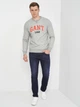 Світшот GANT Grafic C-Neck 2046037 Grey Melange XXL - изображение 4