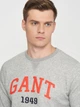 Світшот GANT Grafic C-Neck 2046037 Grey Melange XXL - изображение 2