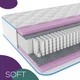 Ортопедичний матрац Matratex Soft Cosmos 90x190 - зображення 1