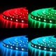 Светодиодная лента OEM ST 60 SMD на метр 5050 12V RGB 5 метров бухта самоклеящаяся (06067) - изображение 3
