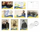 Патриотические Открытки Apriori 8 шт, 15 на 10 см, 8 видов, Герб Украины, 2 вид - изображение 1