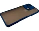 Чехол Matte Color на Xiaomi Redmi 10C синий - изображение 4