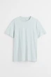 Футболка H&M Regular Fit XL голубой 0685816148 - изображение 1