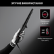 Плойка конусна Rowenta x KARL LAGERFELD CONICAL CURLER CF324LF0 - зображення 5