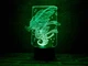Сменная пластина для 3D ламп "Морской конек" 3DTOYSLAMP 3222331 - изображение 1