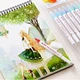 Набор акварельных маркеров STA Aqua natural brush 36 цветов ART - изображение 4