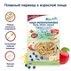 Безмолочная Мультизлаковая органическая каша Fleur Alpine с бананом, с кусочками яблока и черники 200 г (9010004508182) - изображение 3