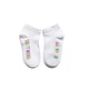 Носки короткие белые с принтом Don`t worry, Be happy бесшовные ORGANIC cotton JILL ANTONY 38-40 арт. 31004 - изображение 3