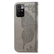 Чехол-книжка с рисунком UniCase Butterfly для Xiaomi Redmi 10 / 10 (2022) / 10 Prime - Grey - изображение 4