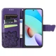Чехол-книжка с рисунком UniCase Butterfly для Xiaomi Redmi 10 / 10 (2022) / 10 Prime - Purple - изображение 5