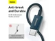 Кабель быстрой зарядки «Type-C to Lightning» Baseus Superior Series PD 20W Fast Charge 2m, cиний (CATLYS-C03) - изображение 7