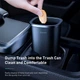 Автомобильный контейнер для мусора BASEUS Dust-free Vehicle-mounted Trash Can (3 roll/90pcs, 0.8L). Black - изображение 6