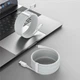 USB кабель USB на Type-C Baseus Simple Wisdom Data Cable Kit | (2 шт в наборі, 1.5m, 5A, 40W). White - зображення 5