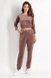Комплект: блуза и брюки Anabel Arto 44(M) кофейный (34920) (76531) - изображение 1