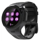 Дитячий смарт-годинник Elari KidPhone 4G Round Black (KP-4GRD-B); 1.3" (240х240) TFT сенсорний / 4 ГБ вбудованої / камера / Bluetooth / Wi-Fi, GPS, Bluetooth / 47 х 42 х 12 мм, 44.4 г / 580 мАг / чорний - зображення 1