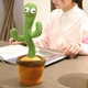 Танцующий кактус поющий 120 песен с подсветкой Dancing Cactus TikTok игрушка Повторюшка кактус - изображение 4